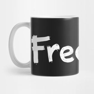 Freeride in White Mug